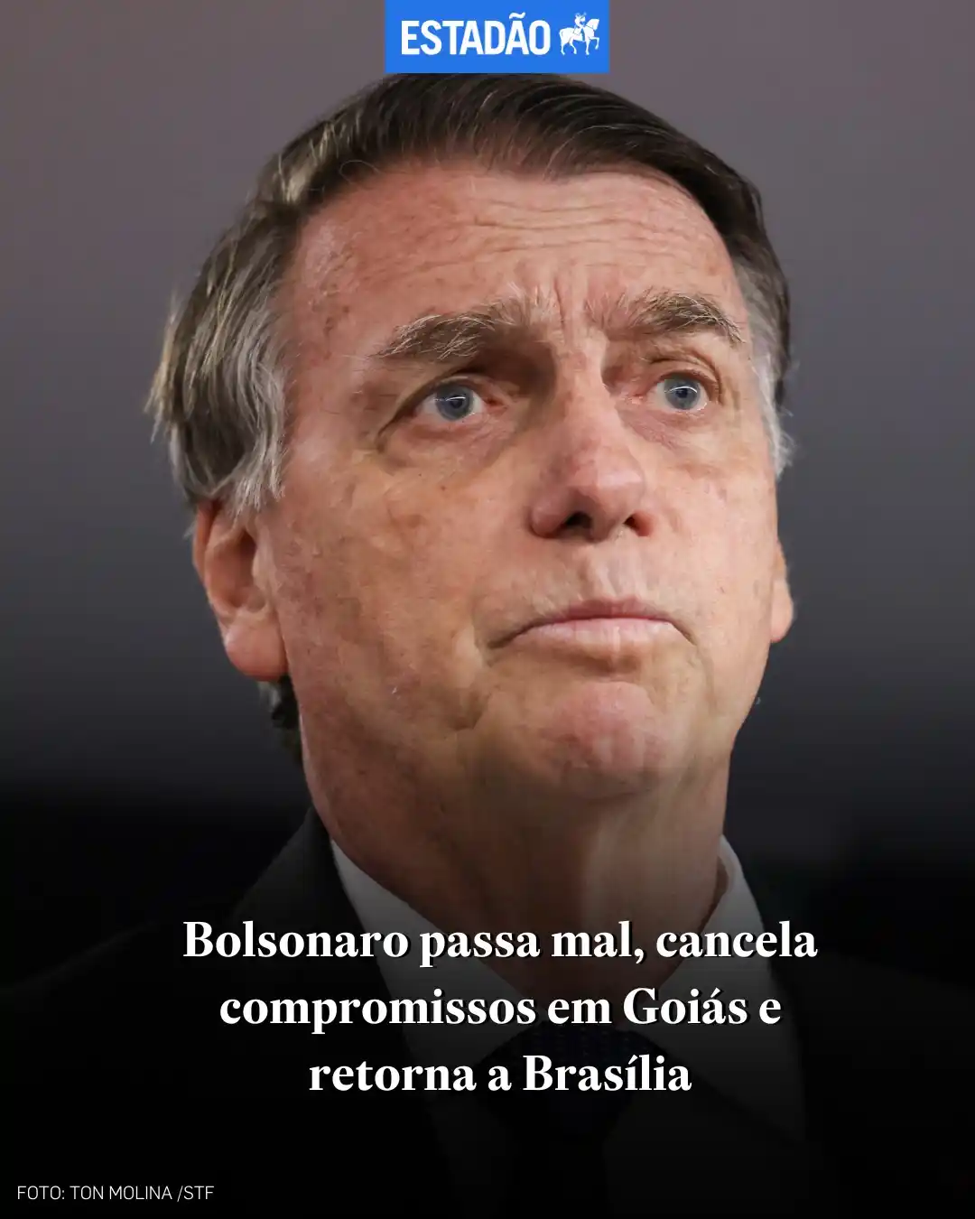 Image from ESTADÃO | Notícias do Brasil e do mundo: 🗣️ Ex-presidente já tinha se queixado, na quinta-feira, 19, de proble...