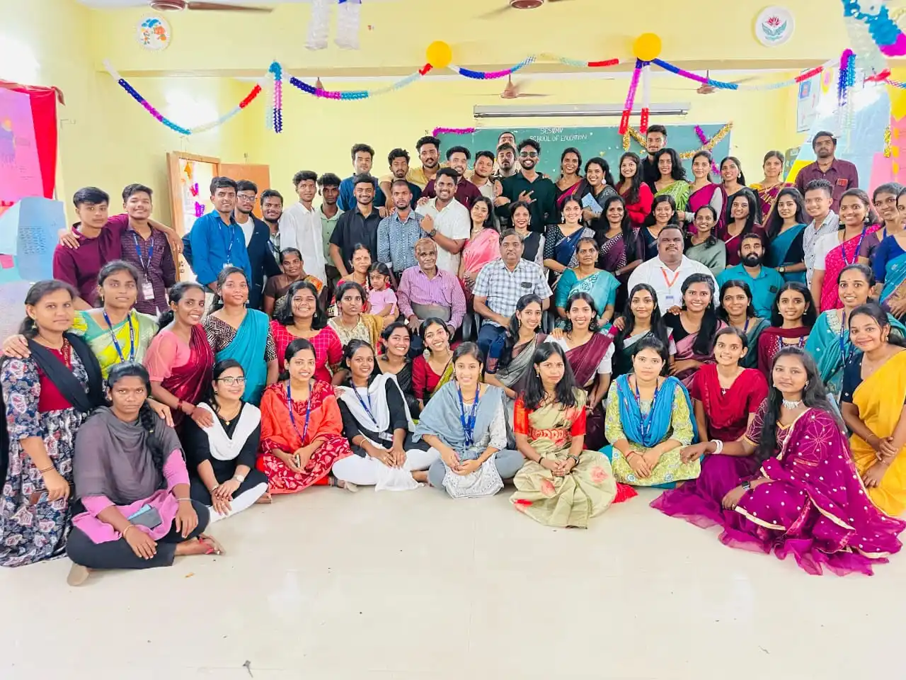 Image from SCSVMV: Farewell for Outgoing batch at School of Education,  SCSVMV 10.06.2025...