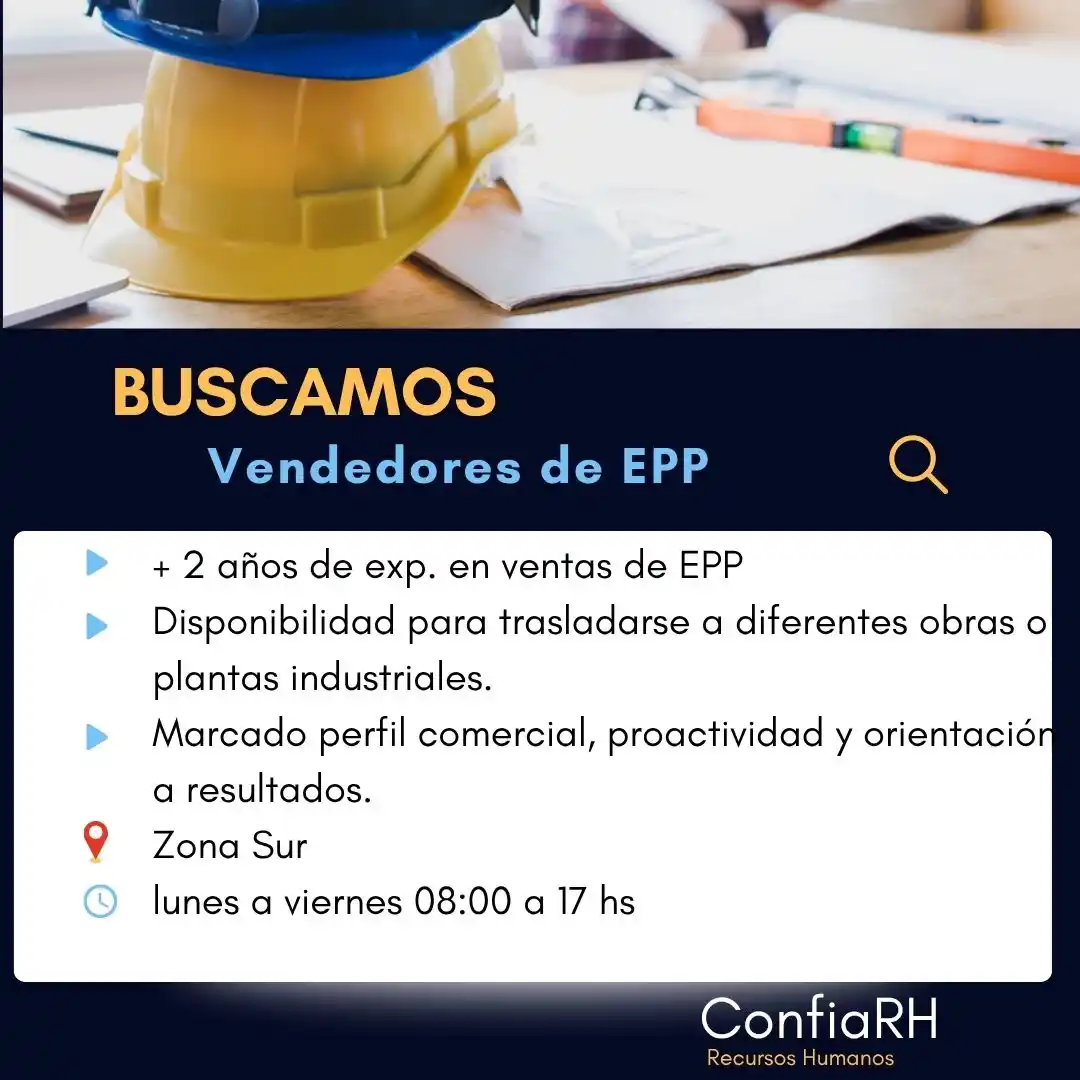 Image from 🌈✨️ Empleo360 💖: 📧 Florenciam.rrhh@gmail.com Asunto: Vendedor EPP...