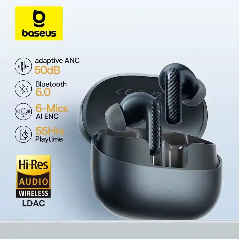 Image from Nerd Ofertas e Cupons: ➡️ Fone Baseus EP10 Pro com Cancelamento de Ruído Adaptativo de até 50...