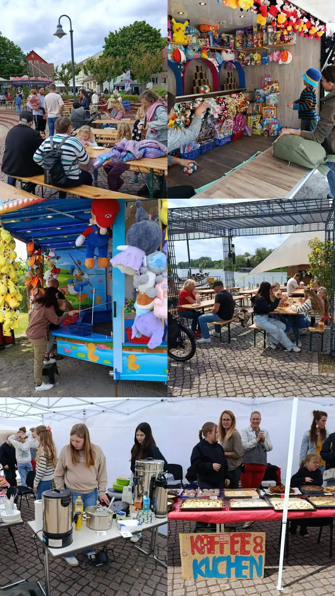 Image from Havelsee.de: *Frühlingsfest in Pritzerbe 🌸🎡* Freitag & Sonntag eher verregnet 🌧️...