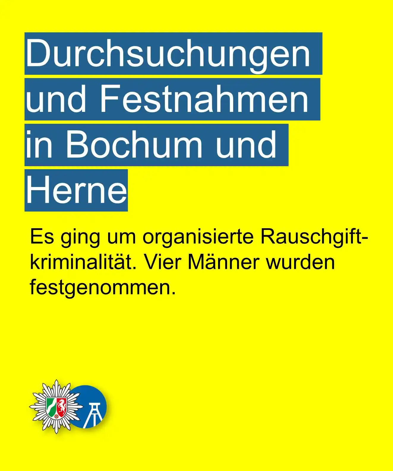 Image from Polizei NRW Bochum: Gemeinsame Presseerklärung der Staatsanwaltschaft Bochum und des Poliz...