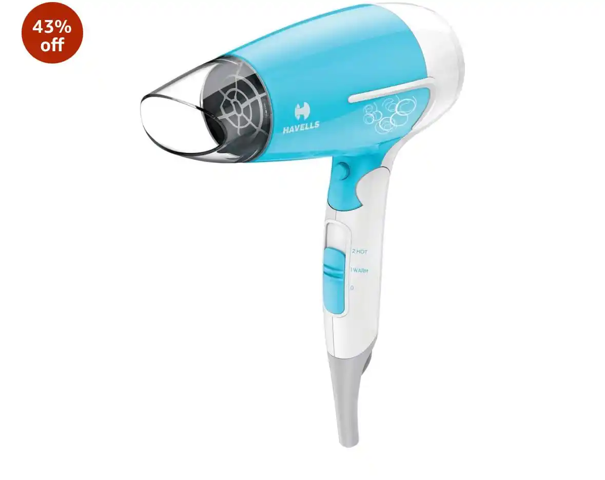 Image from CYBER CHATHAN: Havells 1200 Watts Foldable Hair Dryer @969 https://linksredirect.com...