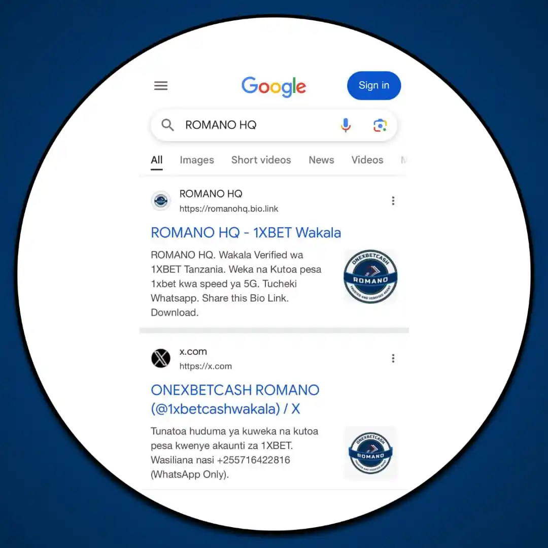 Image from 𝙍𝙤𝙢𝙖𝙣𝙤 𝙋𝙖𝙮 💳✅️: https://romanohq.bio.link/  🔥 ROMANO HQ – Makao Makuu ya huduma za ha...