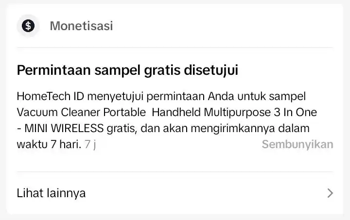 Info Sampel Gratis post