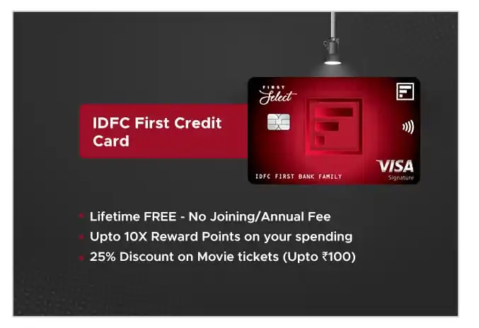 Image from CYBER CHATHAN: 💳 IDFC FIRST Credit Card – Lifetime FREE! 🎉 ✅ No Joining Fee | No An...