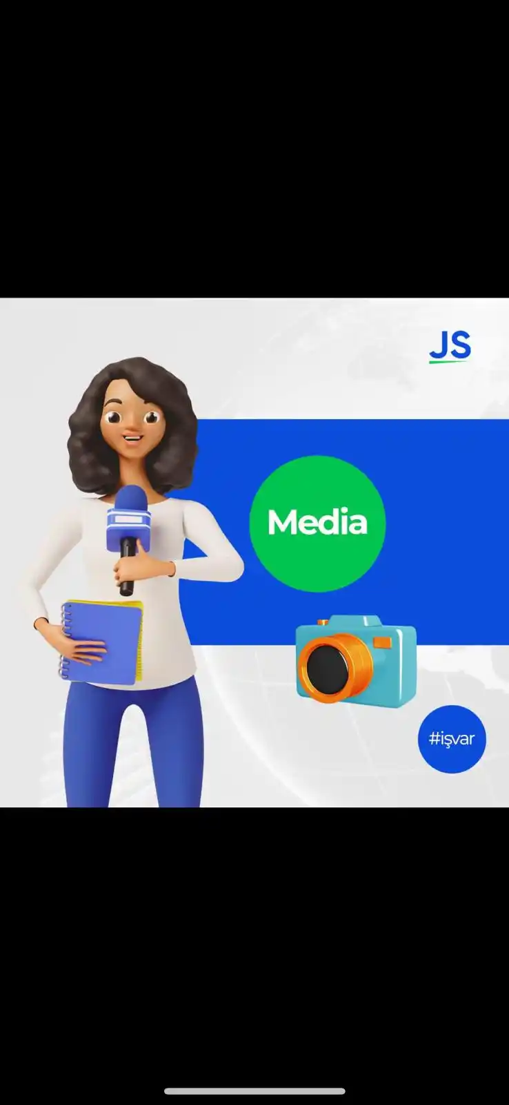 Image from JobSearch.az: 🎥 *İfaçılıq sənəti və media vakansiyaları*  TV & Digital Journalist-I...