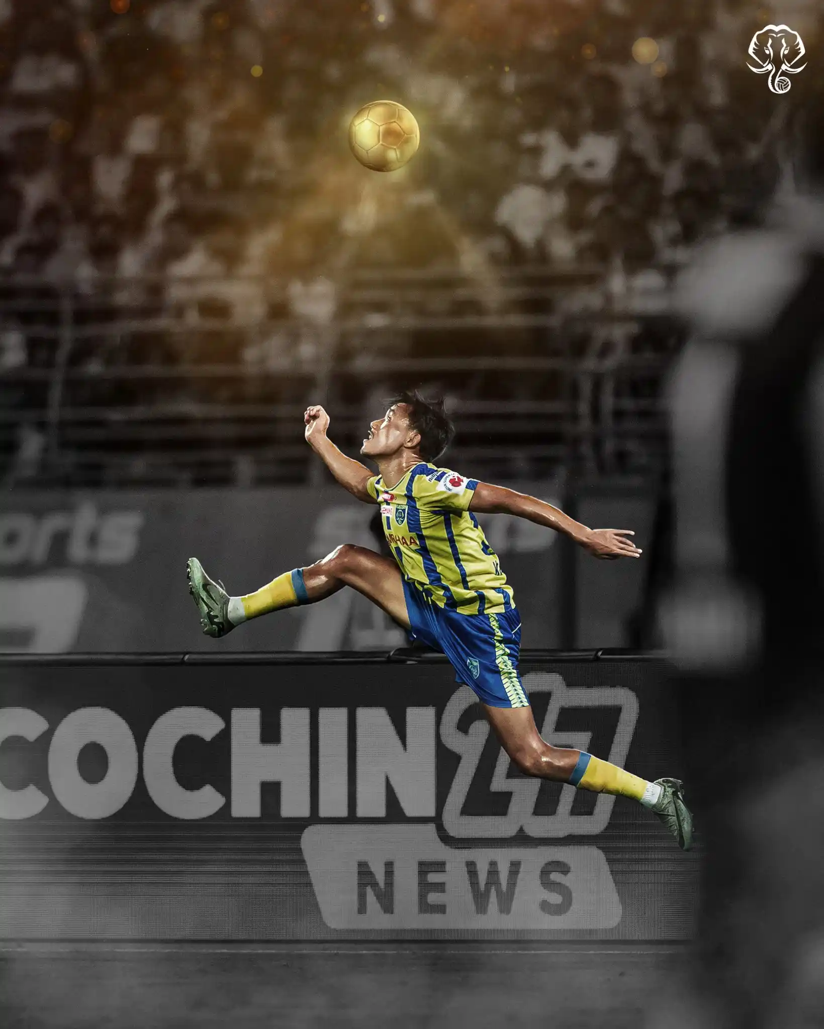 Image from KERALA BLASTERS FC OFFICIAL: IN THE ZONE ⚽👀  ▪️𝗞𝗘𝗥𝗔𝗟𝗔 𝗕𝗟𝗔𝗦𝗧𝗘𝗥𝗦 𝗙𝗖 𝗢𝗙𝗙𝗜𝗖𝗜𝗔𝗟...