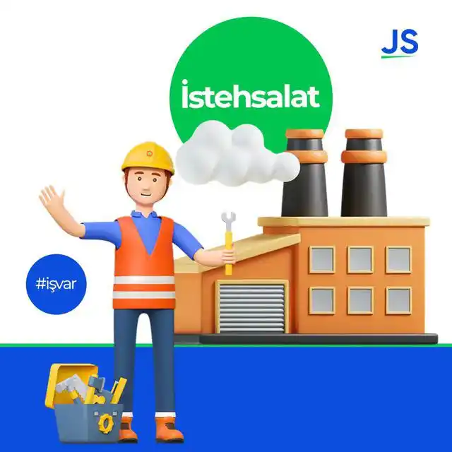Image from JobSearch.az: 🏭*İstehsalat vakansiyaları* İstehsal briqadiri (axşam növbəsi)-Azpro...