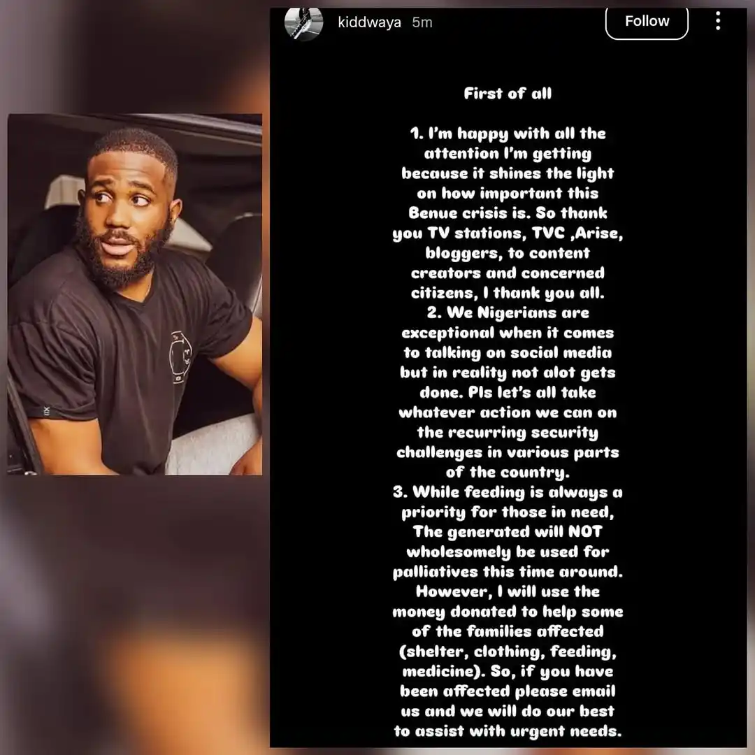 Image from Hypeblog9jatv.Com.ng: Kiddwaya responds to backlash from Nigerians stemming from requesting ...
