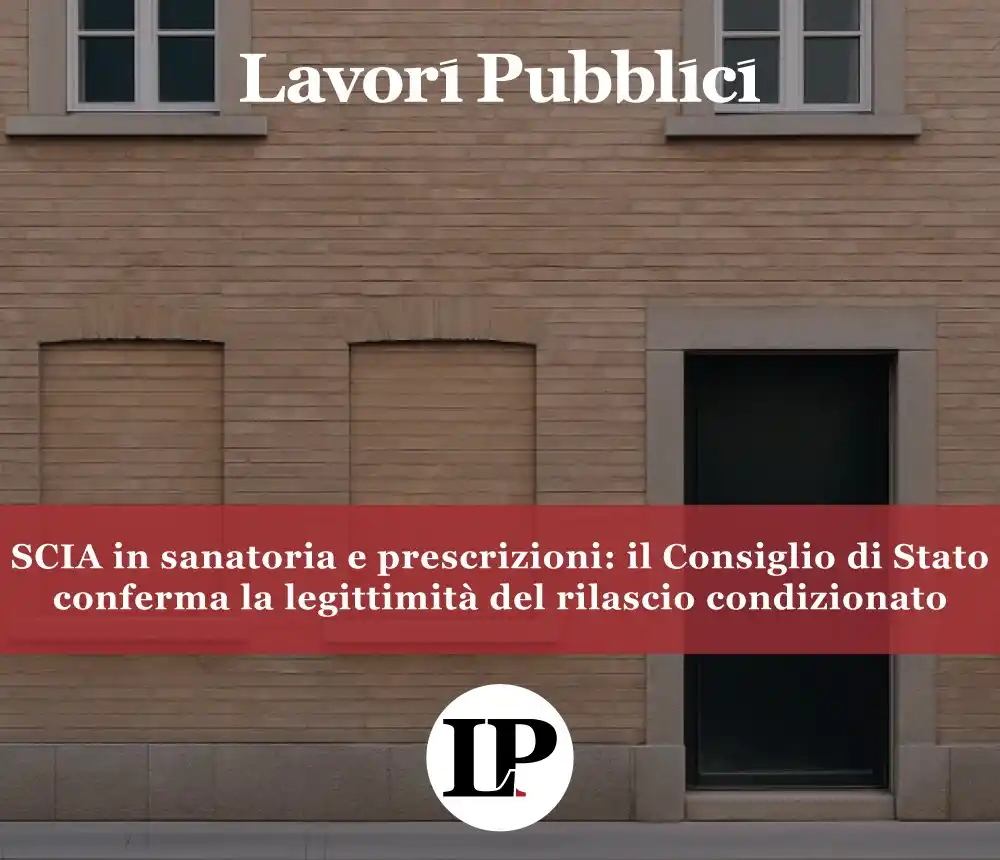 Image from Lavori Pubblici: ❓ La P.A. può subordinare l'accoglimento alla realizzazione di opere c...