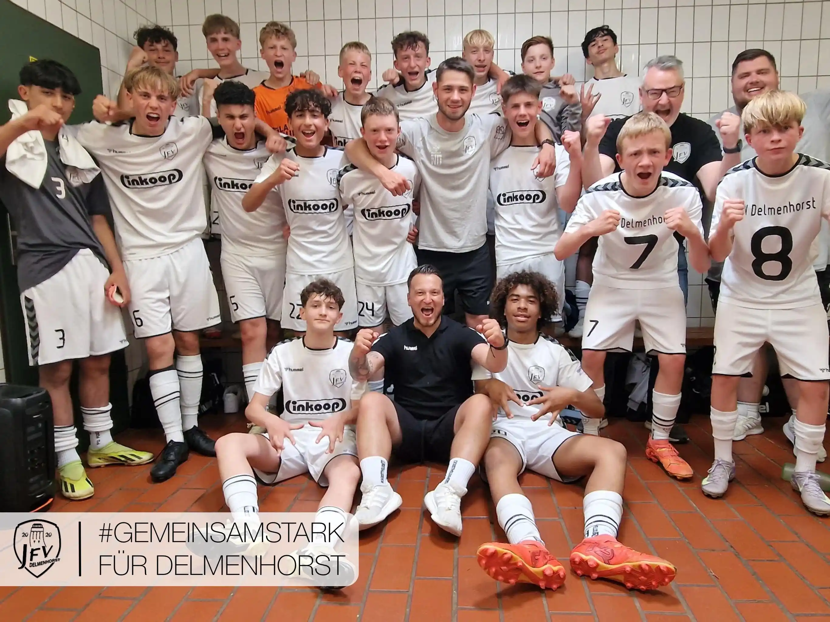 Image from JFV Delmenhorst e.V. (offiziell): *⚽️ Landesliga: U15 schließt die Saison nach einem 2:0-Auswärtssieg in...