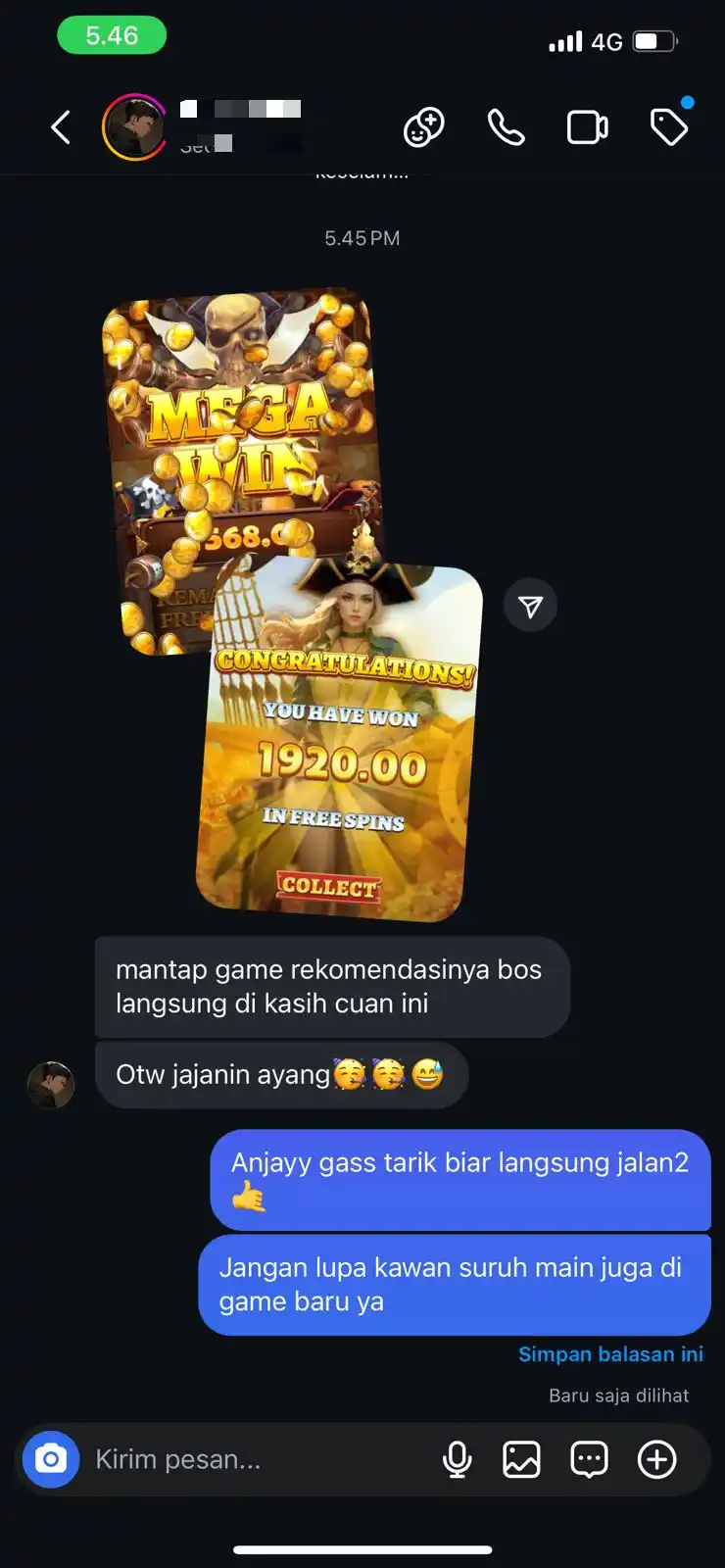 Image from SERVER MAHJONG: LANGSUNG DI MEGA IN AJA OSS😱 LANGSUNG DI WINWIN AJA GAK PAKE LAMA YA ...