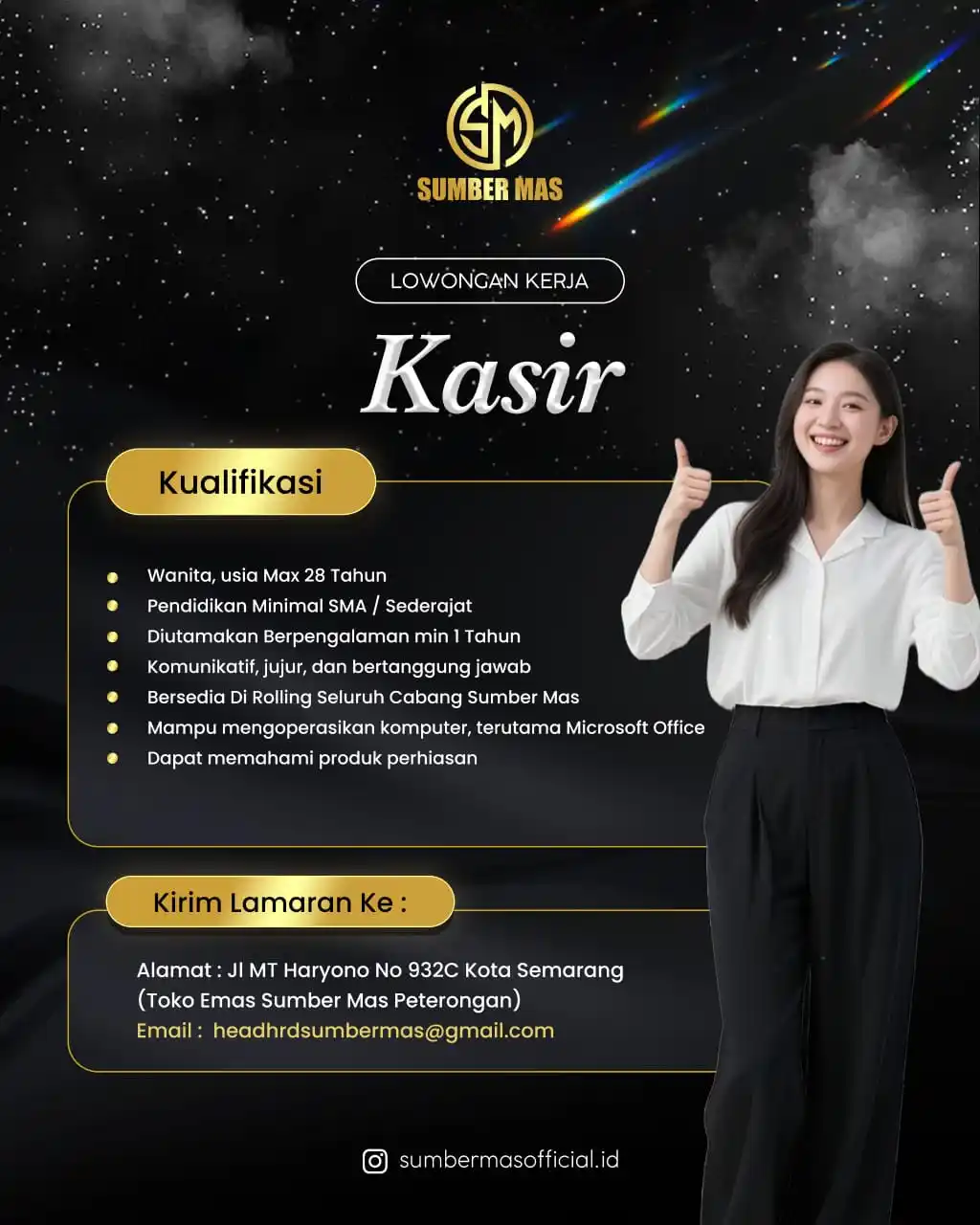 Image from INFO LOKER SEMARANG: *LOKER SEMARANG* Sumber Mas 📍Penempatan : Semarang Segera kirim la...