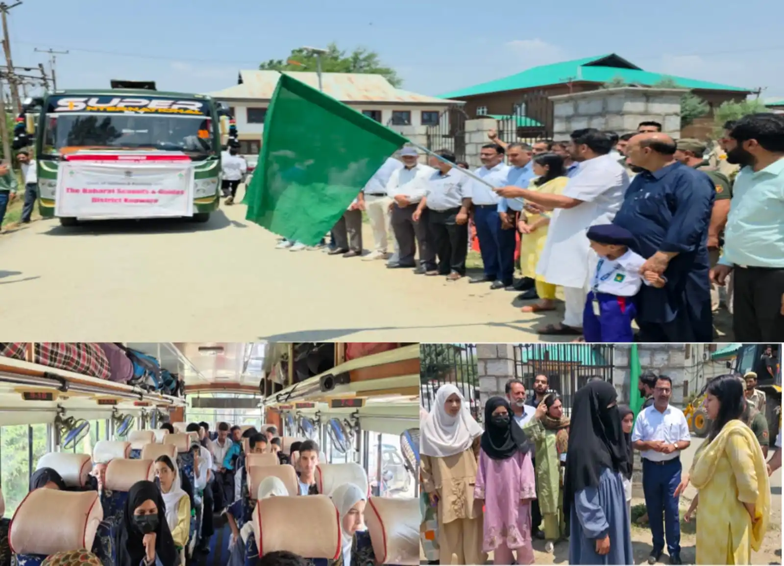 Image from 𝗝𝗞 𝗘𝗱𝘂 𝗗𝗲𝘀𝗸: *MLA Kupwara, Mir Mohammed Fayaz Flags Off Group of School Children to...