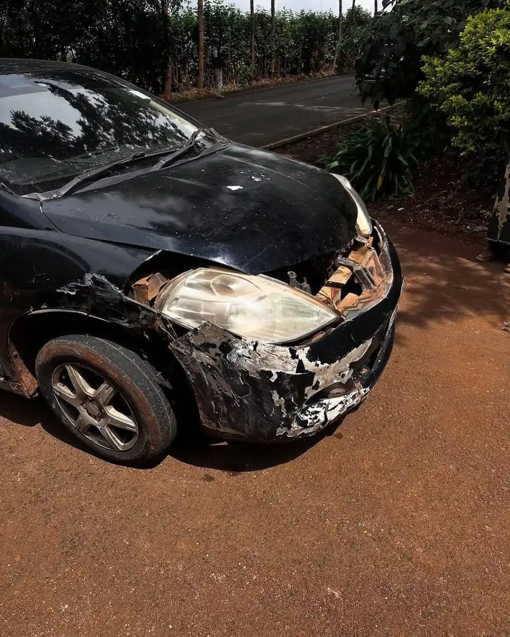 Image from NAIROBI GOSSIP CLUB 💯: Mulamwah Involved In A Car Accident “We Are Grateful To God No One Was...