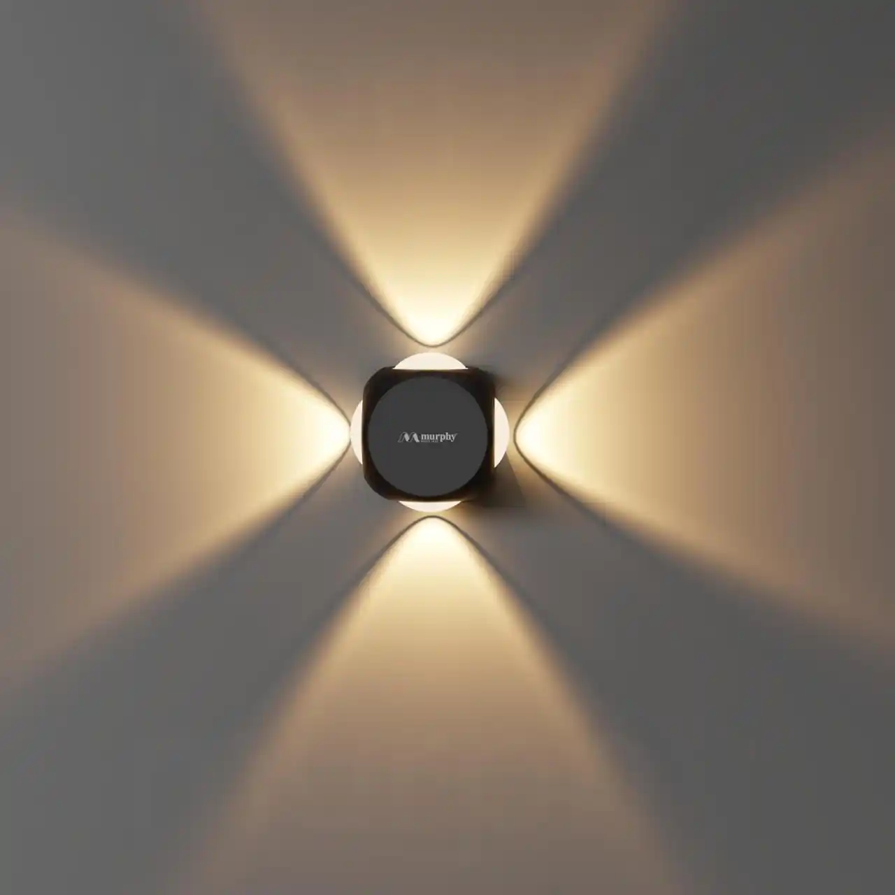 Image from CYBER CHATHAN: 🌟Murphy LED Outdoor Up/Down Wall Light - 6W, Warm White, (4 Multi-Dir...