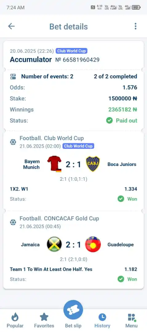 Image from Izah Funny Comedy: *₦1.5 Million Naira to ₦2.3 Million Naira Bagged✅* *ANOTHER* *BETS OF...