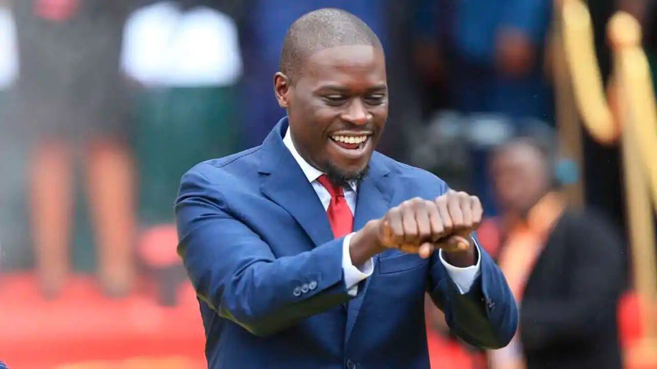 Image from NAIROBI GOSSIP CLUB 💯: Nairobi Governor Johnson Sakaja has dismissed claims that he secretly ...