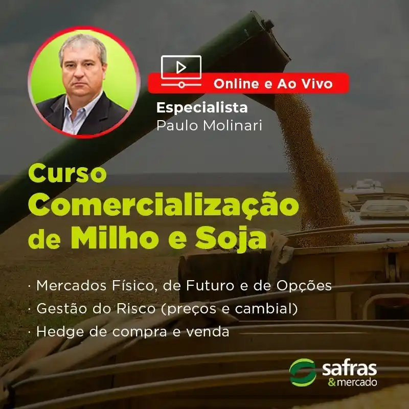 Image from Safras & Mercado: 🚀O curso Comercialização de Milho e Soja é para você que quer liderar...