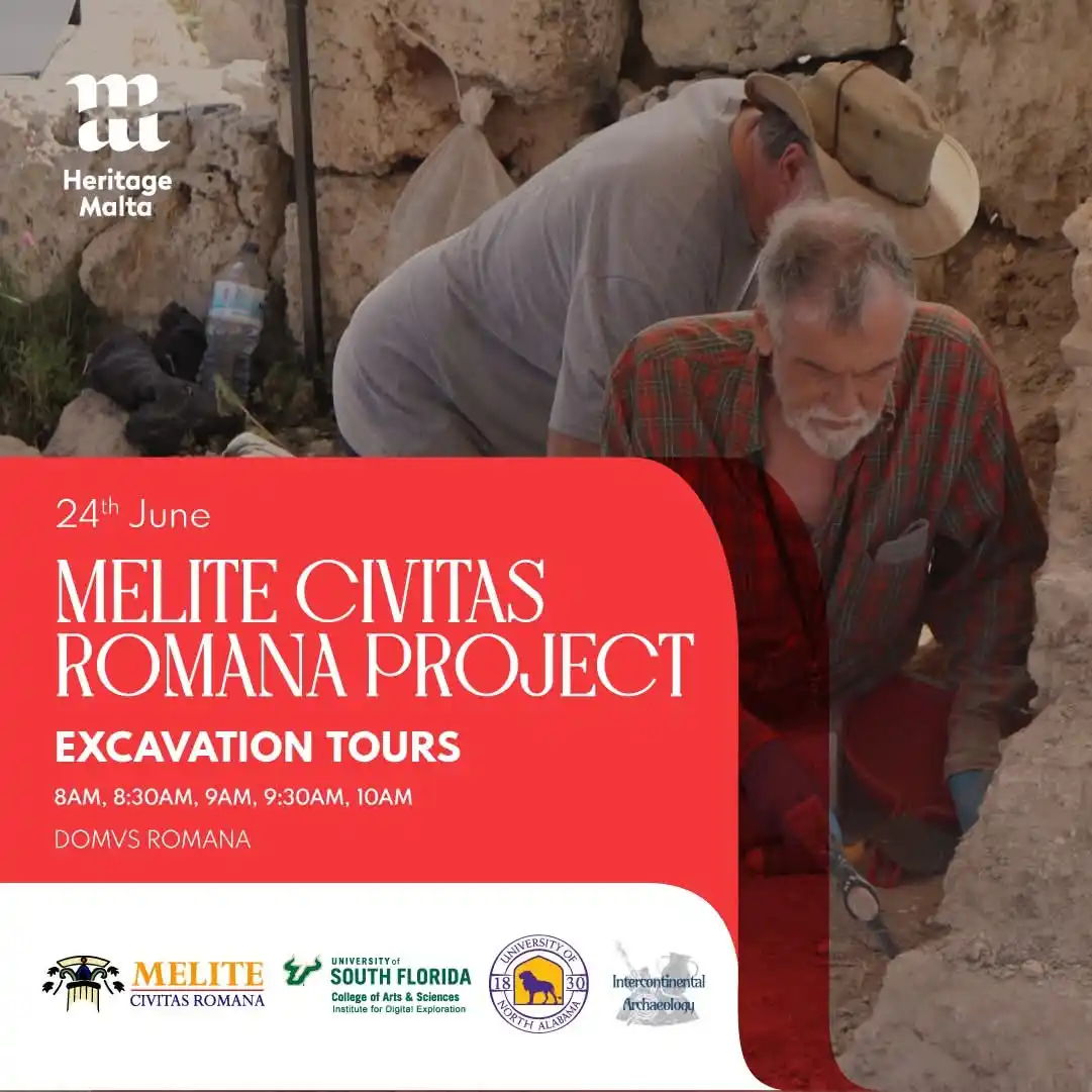 Image from Heritage Malta: 🕵️♀️ Oħroġ fil-beraħ is-sigrieti tad-Domvs Romana! 🏛️ Ingħaqad mag...