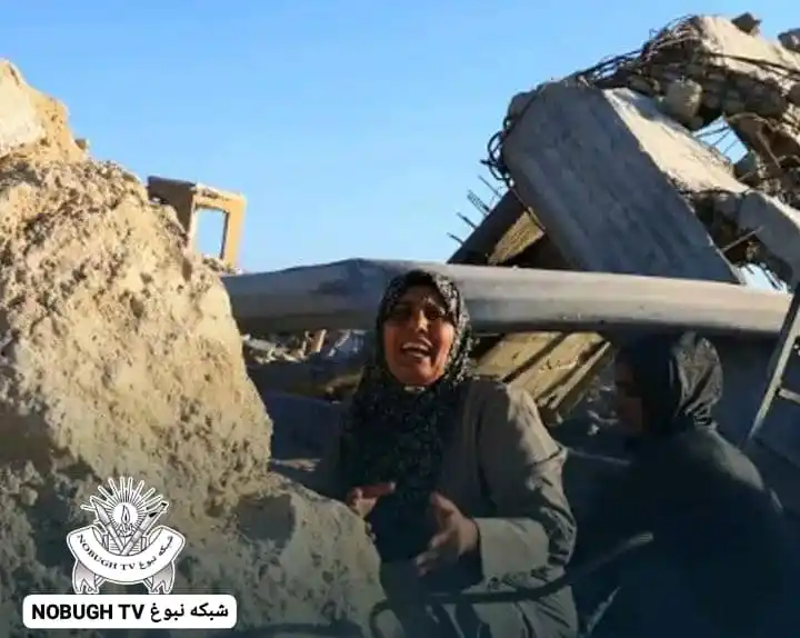 Image from شبکه نبوغ NOBUGH TV: وزارت صحت غزه اعلام کرد که در ۴۸ ساعت گذشته، حملات اسرائیل بر این منطق...