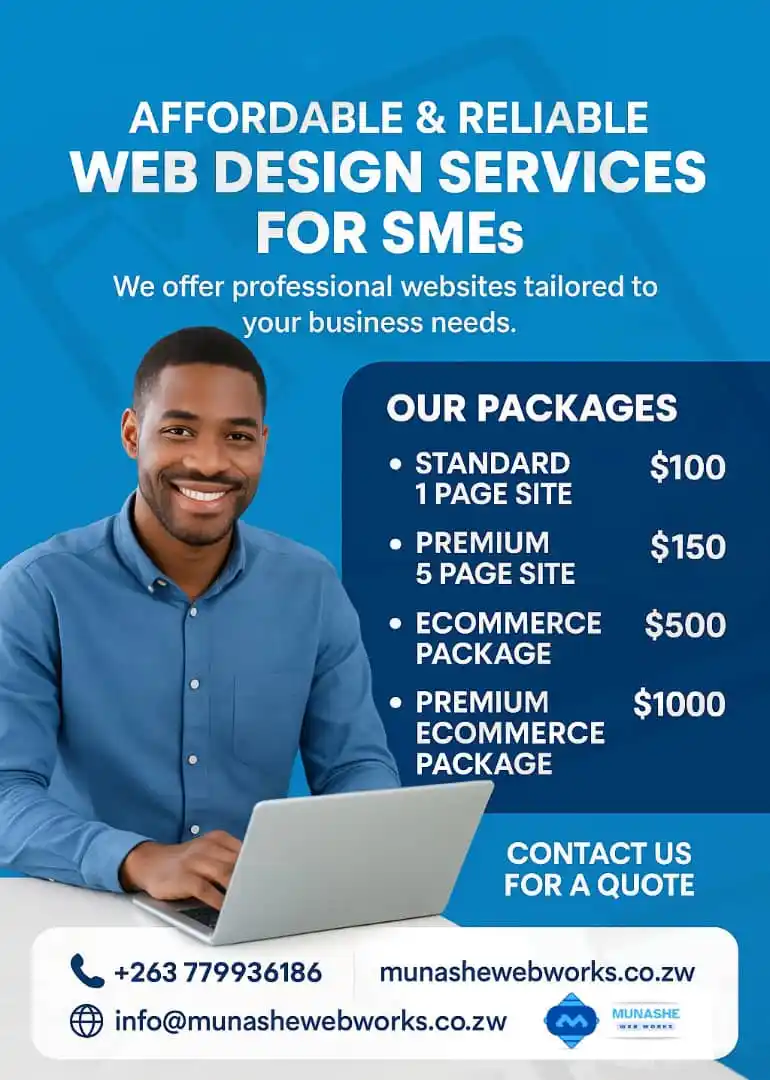 Image from Kwekwe News Bulletin📰: *💰PAID ADVERT💰* Hi I can help you grow your business online! As a we...