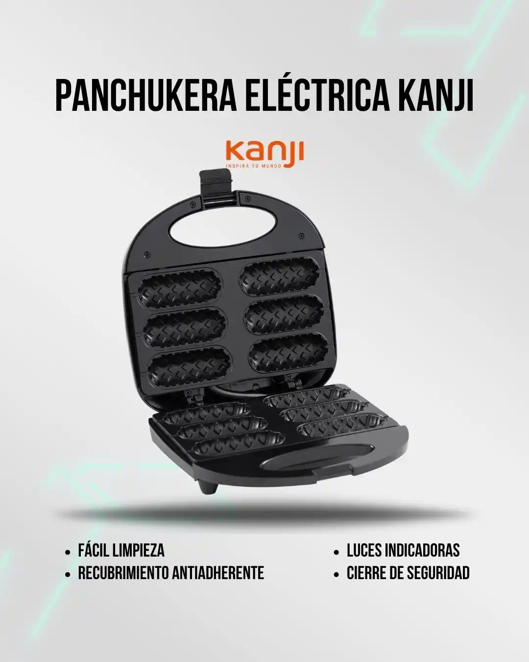 Image from Attain (Importadora Mayorista): 🛒 *Panchuquera Kanjihome KJH-SM750M3N1-02 (N°6192)* 💡 Luces indicad...
