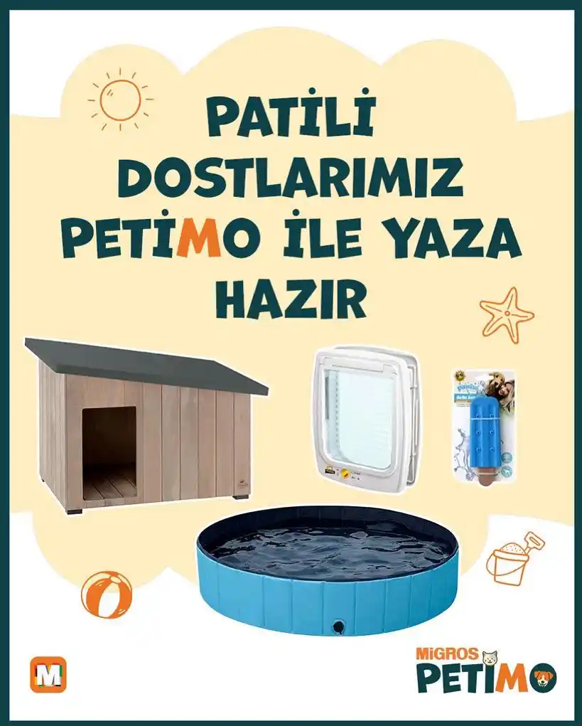 Image from Petimo Türkiye: Patili dostlarımız Petimo ile serinliyor, eğleniyor, rahat ediyor.🐾  ...