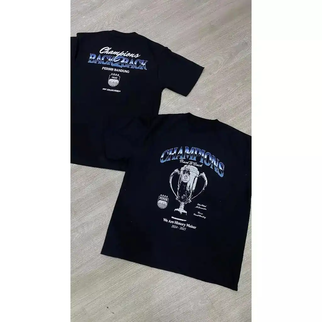 Image from INFO PERSIB BANDUNG: PERSIB Champions T-Shirt Yang mau disini 👇 https://s.shopee.co.id/5Ag...