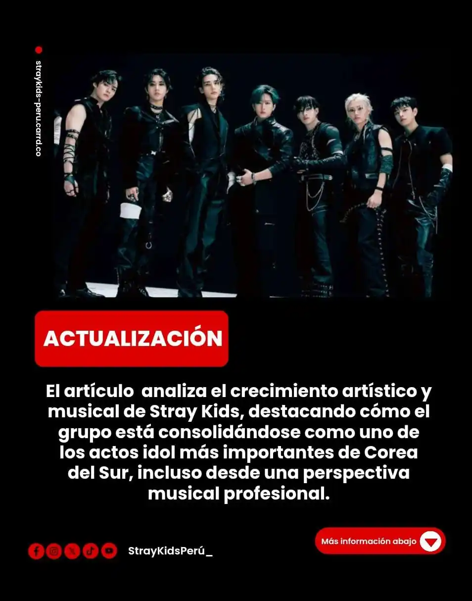 Image from STRAY KIDS PERÚ  🇵🇪  INFO Y MÁS: [──🇵🇪Stray Kids Perú🇵🇪──]  📰Stray Kids ya no solo son un grupo id...