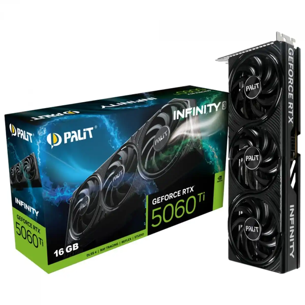 Image from Nerd Ofertas e Cupons: 🖥 Placa de Vídeo Palit NVIDIA GeForce RTX 5060 Ti Infinity 3, 16GB, G...