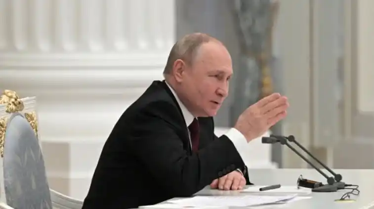 Image from Musavat.com : 🟦 *Putindən sərhədləri aşan ritorika: Ukrayna bizimdir, İranla nüvə i...