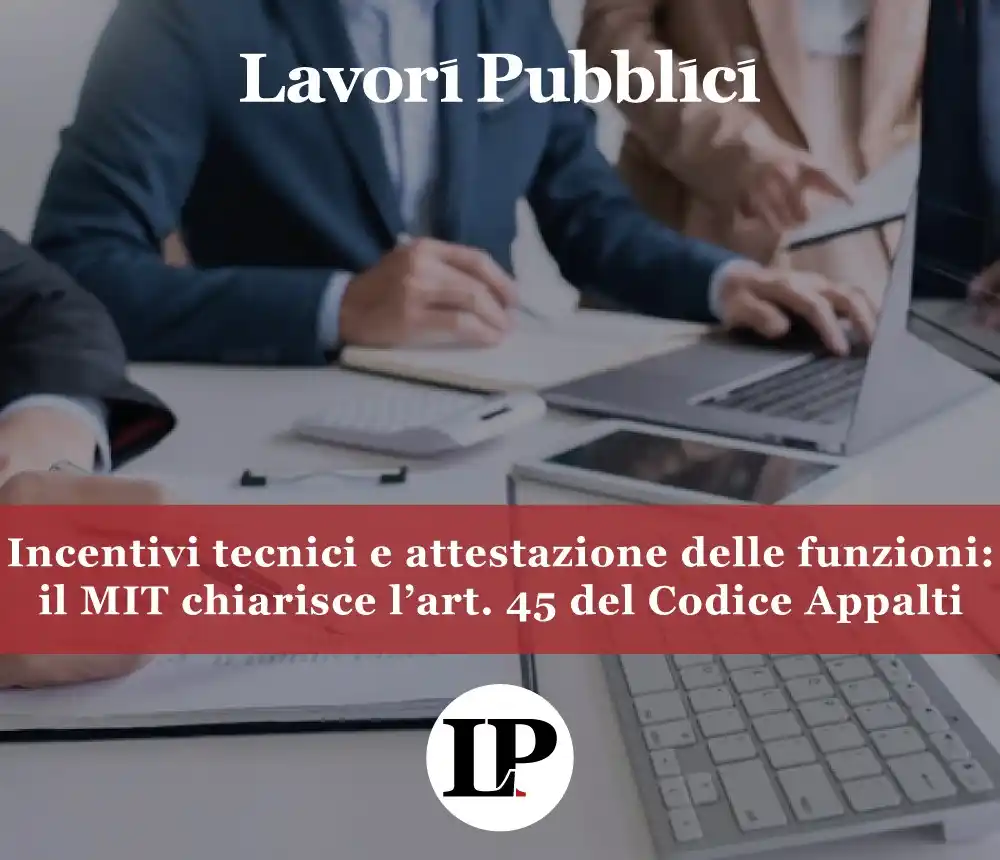 Image from Lavori Pubblici: ❓ Quali attività sono incentivabili nei contratti pubblici? ❓ È suffic...