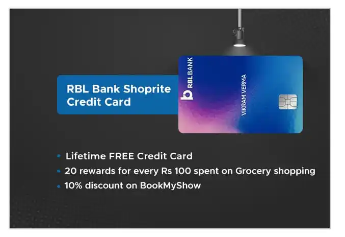 Image from CYBER CHATHAN: 🔥 RBL Bank Shoprite Credit Card – Lifetime FREE! 🔥 🆓 Zero joining ...
