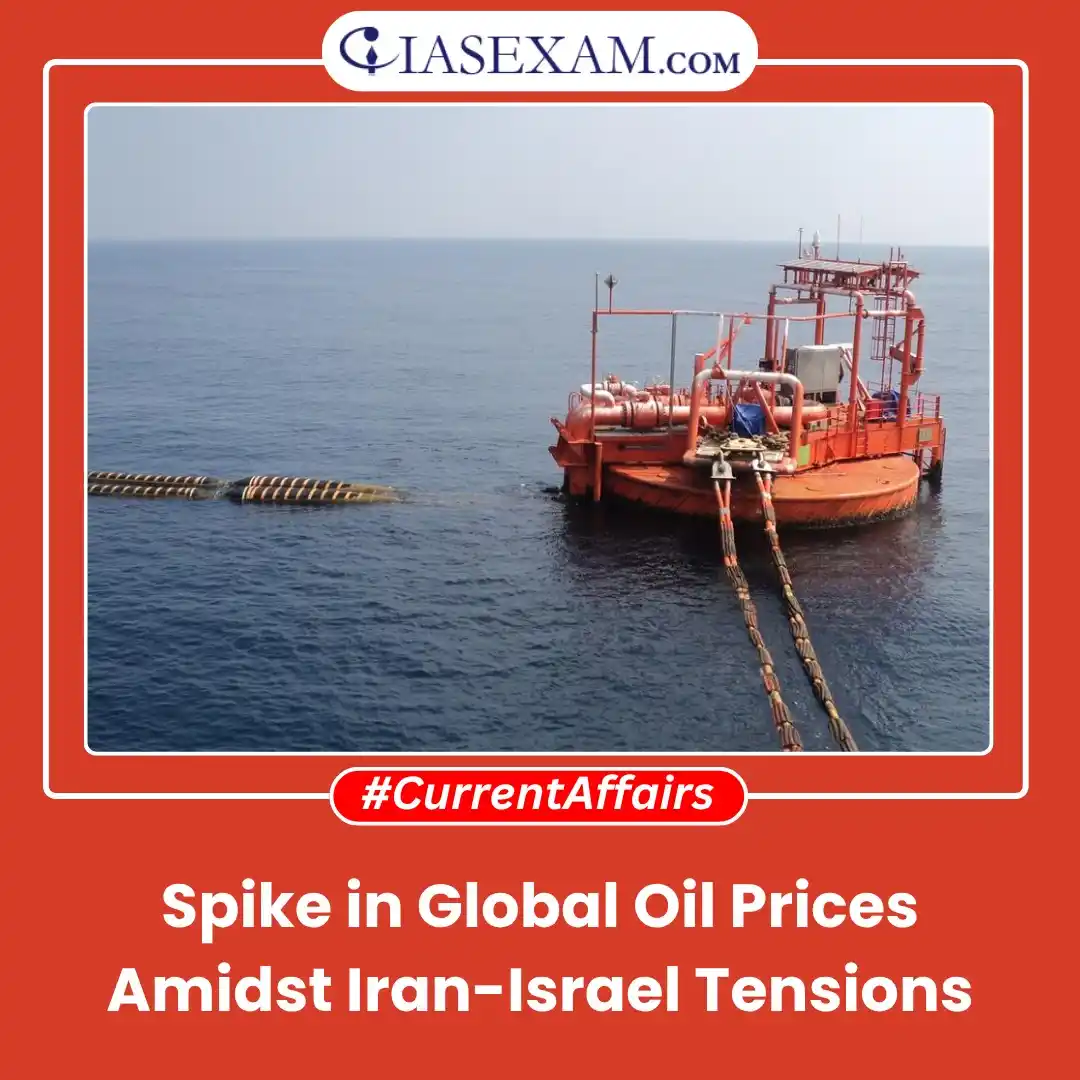 Image from UPSC Current Affairs Updates, Daily Quiz, IAS/UPSC Editorials: 𝗥𝗲𝗮𝗱 𝗺𝗼𝗿𝗲: https://www.iasexam.com/spike-in-global-oil-prices-...