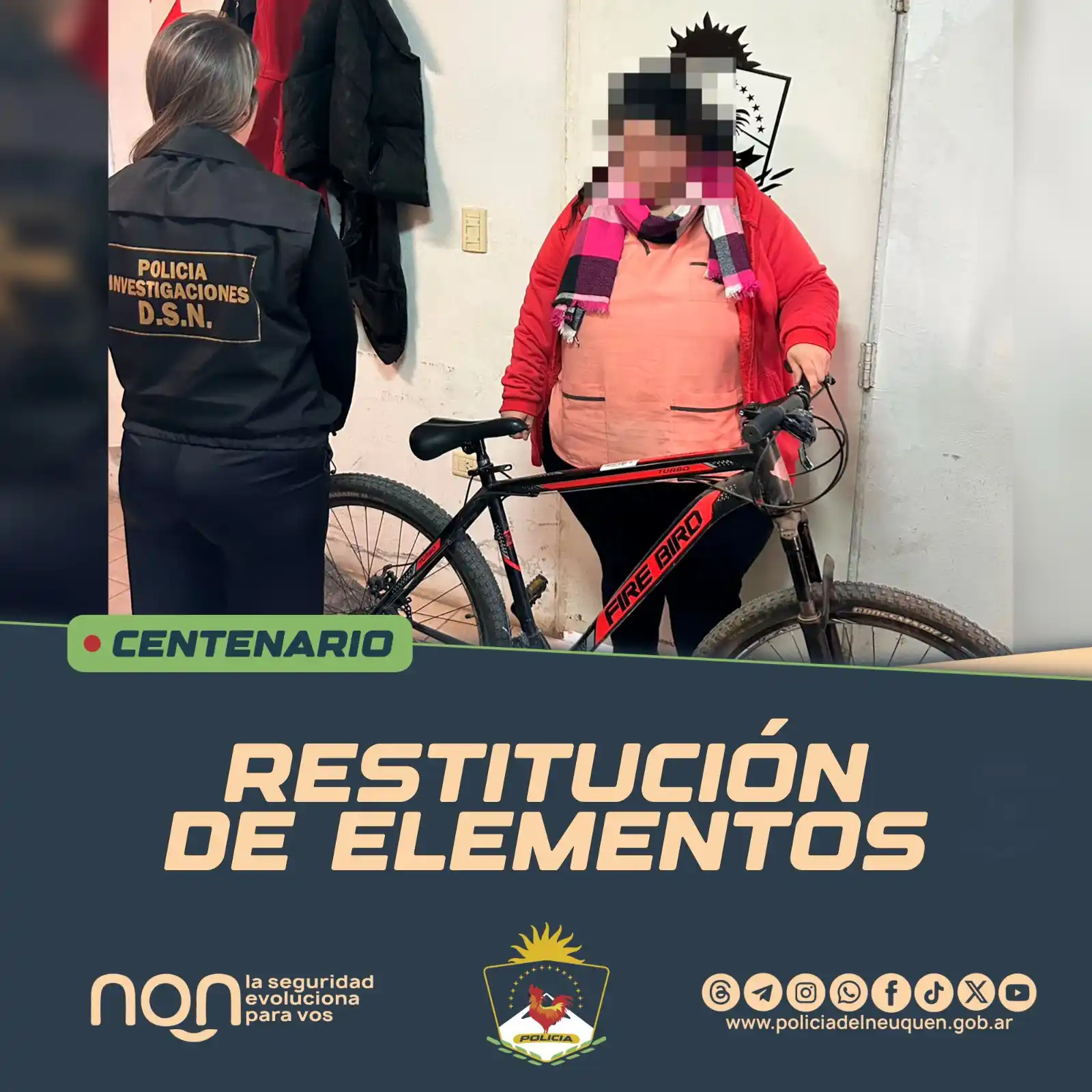 Image from POLICΓA DEL NEUQUΓN OFICIAL β
: ππππππππππΜπ ππ πππππππππ Personal policial de ...
