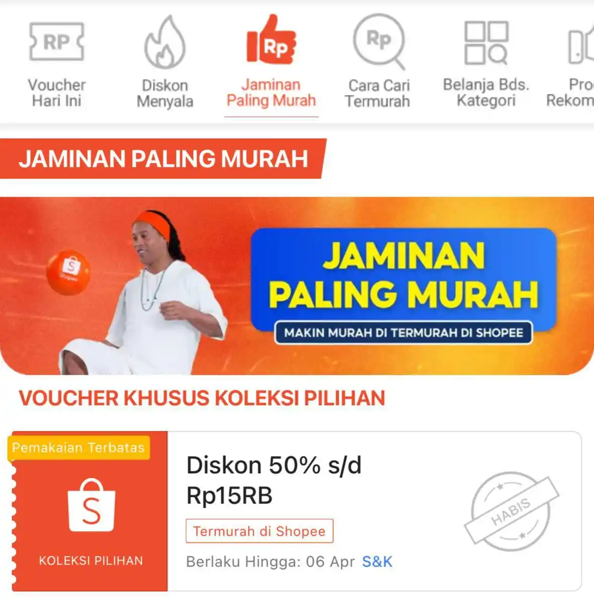 Image from PROMO BELANJA ONLINE: RESTOCK ‼️ ⏰ 18:00 WIB Diskon 50% s/d 15RB (Khusus koleksi "Termurah ...