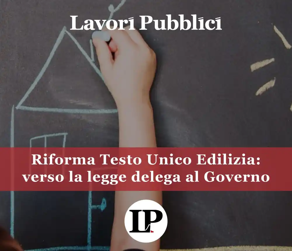 Image from Lavori Pubblici: 🚧 Riprendono i lavori per la revisione della normativa edilizia ✅ Il ...
