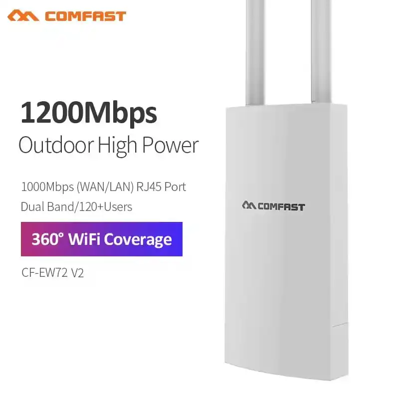 Image from Nerd Ofertas e Cupons: ➡️ Roteador Repetidor Externo Alta Potência Wifi, até 120 usuários. ✅...