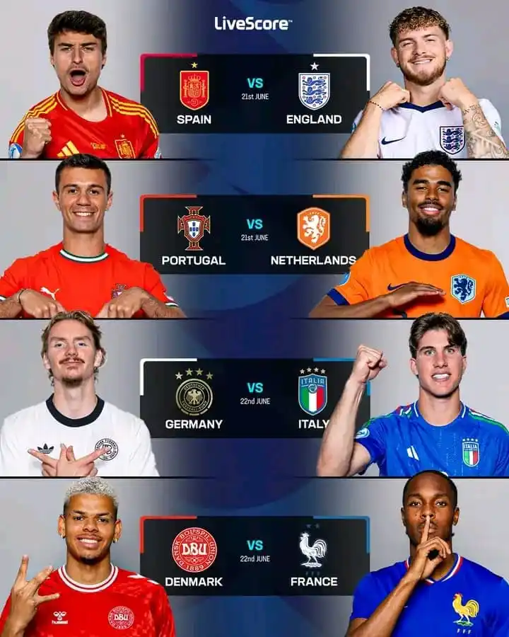 Image from SOCCER WORLD REVIEW: *🚨|🔱Saatnya babak gugur Euro U21 🇪🇺🔥* *✍🏻 Soccer World Review*...