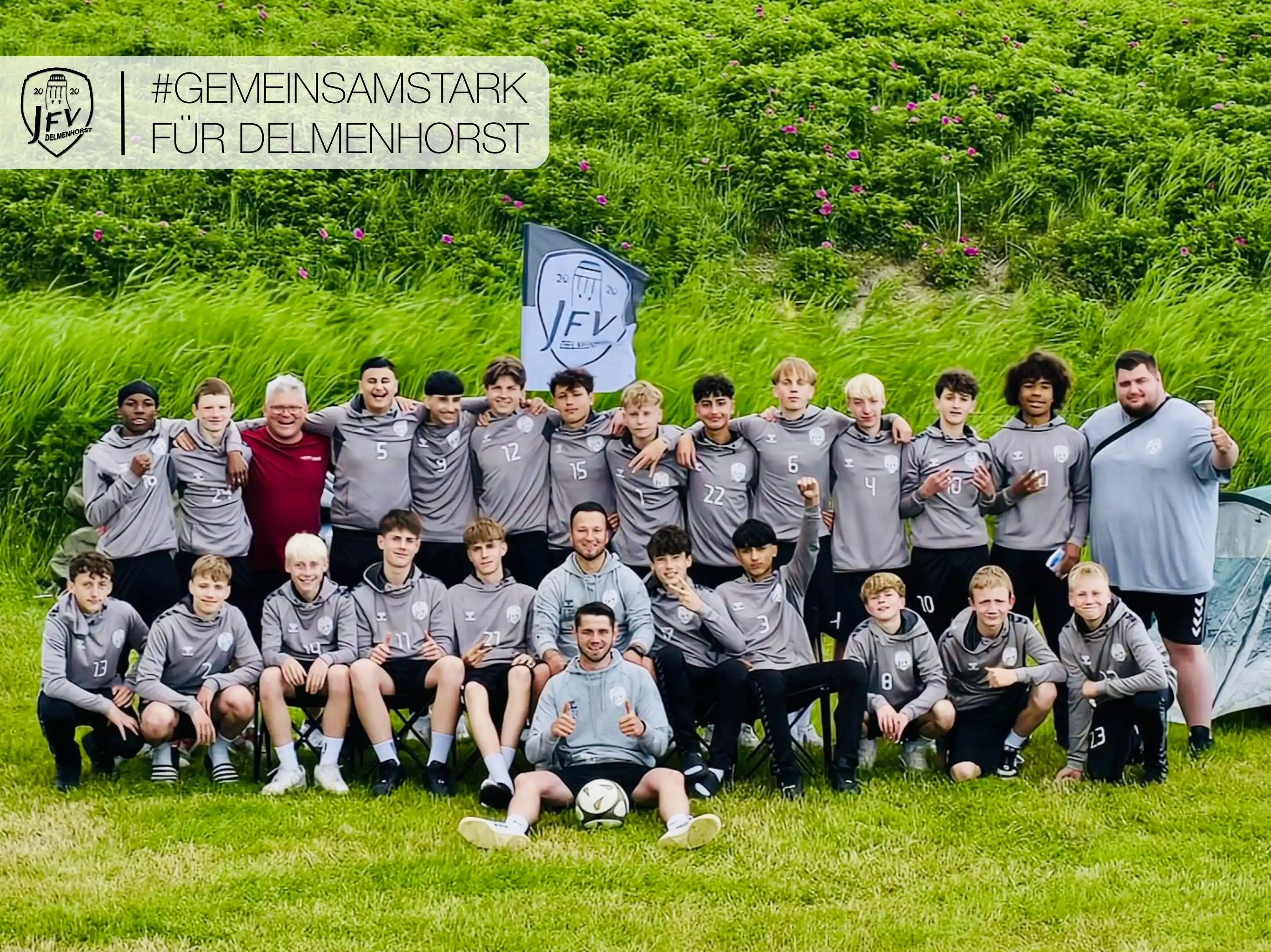 Image from JFV Delmenhorst e.V. (offiziell): *⚽️ Saisonabschluss- und Turnier-Wochenende für den JFV-Nachwuchs. ⚽️*...
