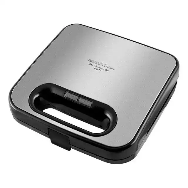 Image from 🔥Promoções/Cupons - THAUTEC⚡️: Sanduicheira E Grill Britânia 2 Em 1 Redstone 750w INOX  🔥*R$ 107,10 ...