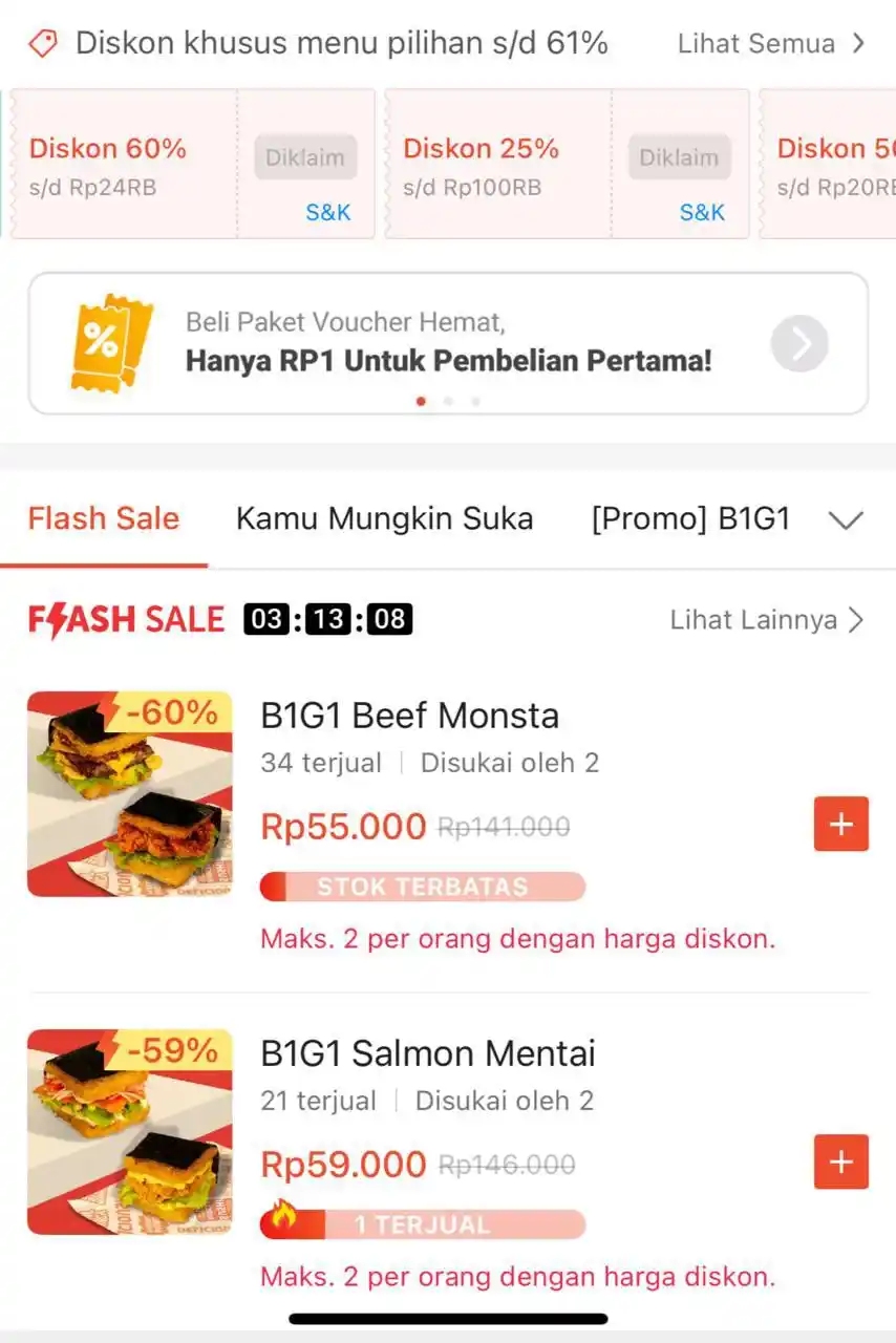 Image from PROMO BELANJA ONLINE: Sushi Yay! https://spf.shopee.co.id/7ARwSrv4OR  Combo voc diskon di at...