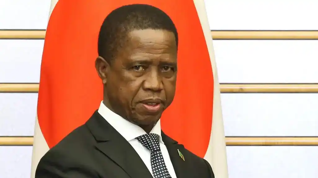 Image from Change Radio : The family of former Zambian president Edgar Lungu has decided he will...