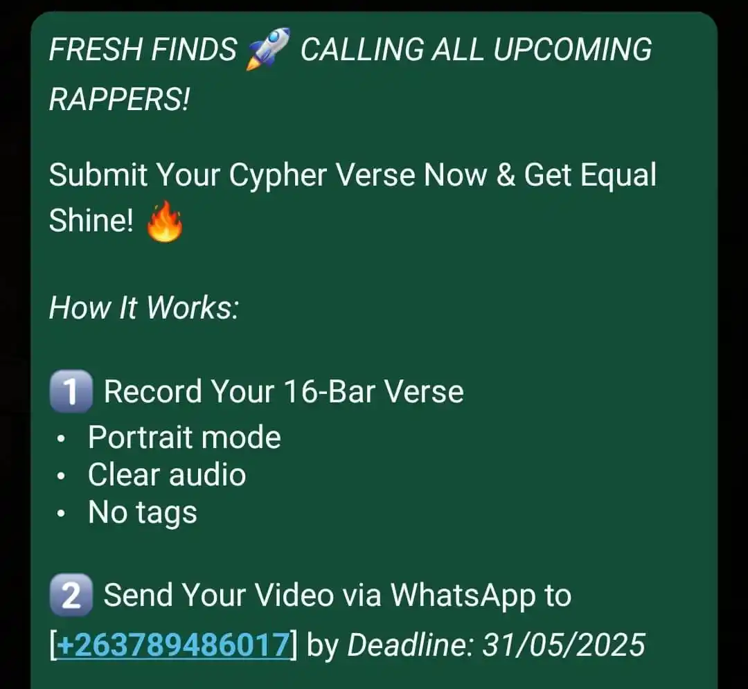 Image from NoHeeps: Those taking on the Fresh Finds Cypher please take note that you don't...