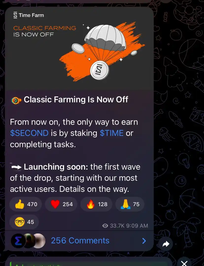 Image from T4TECH22: TimeFarm is officially over…. Next stage is time airdrop. The airdro...