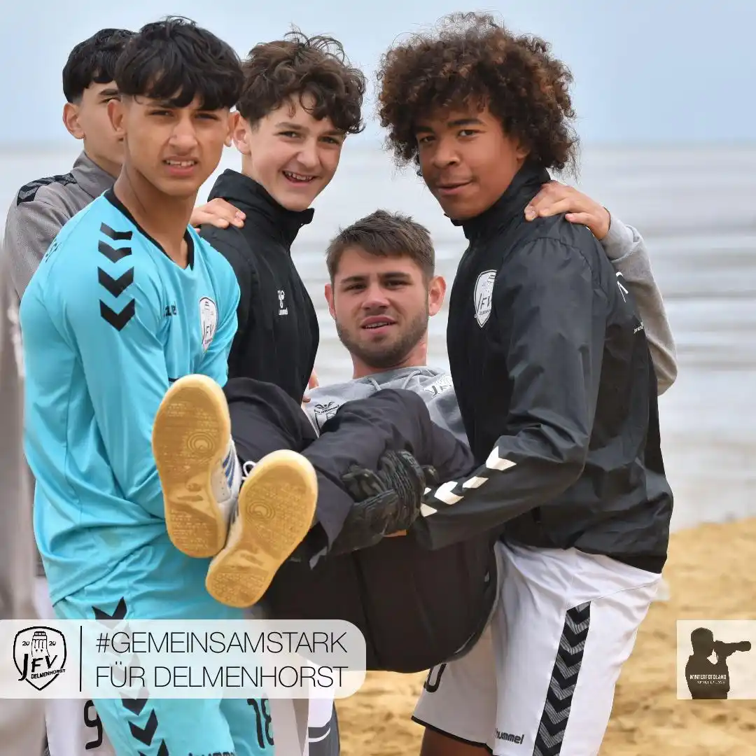 Image from JFV Delmenhorst e.V. (offiziell): *📸 Tolle Momentaufnahmen vom U15 Beachsoccer Wochenende in Cuxhaven (...