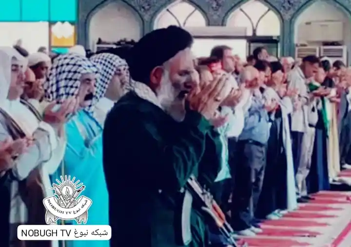 Image from شبکه نبوغ NOBUGH TV: تصاویری که رسانههای ایران از لحظهی برگزاری نماز جمعه در اهوازِ خوزست...