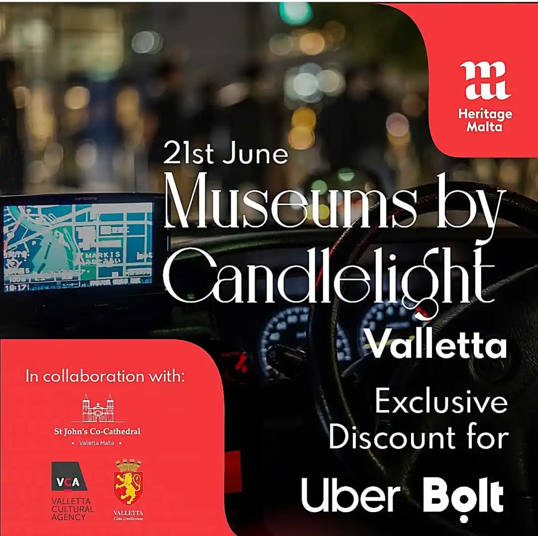 Image from Heritage Malta: 🚕 Vjaġġa bla inkwiet fit-triqat, f’lejl imdawwal mix-xemgħat! 🕯️  Ix...